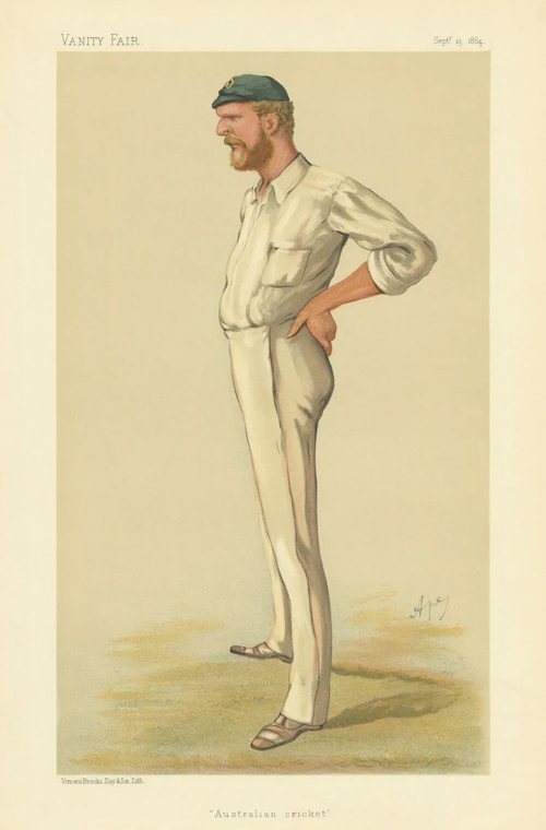 Cricketer trading card: Bonnor