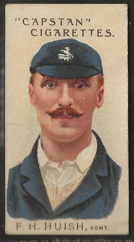 Cricketer trading card: Huish
