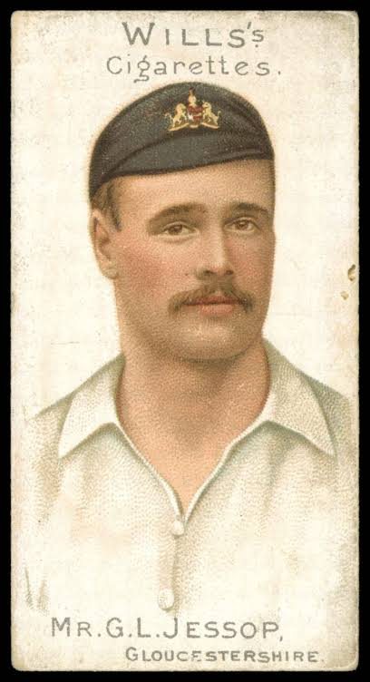 Cricketer trading card: Jessop (i)
