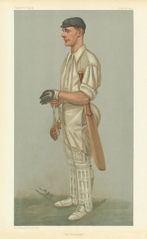 Cricketer trading card: Jessop (ii)