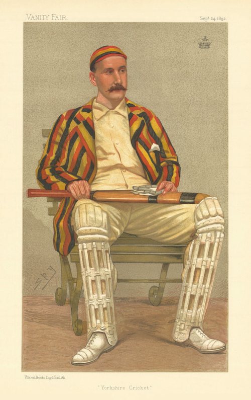 Cricketer trading card: Lord Hawke