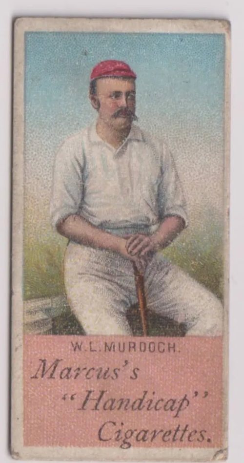 Cricketer trading card: Murdoch
