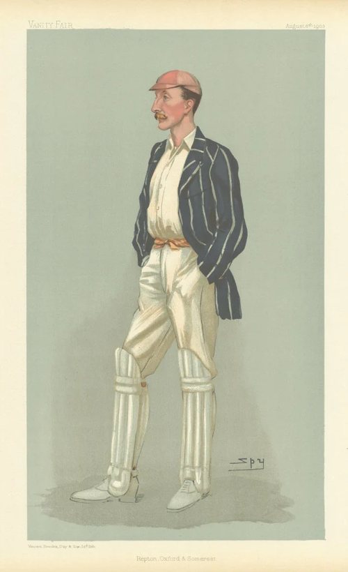 Cricketer trading card: Palairet