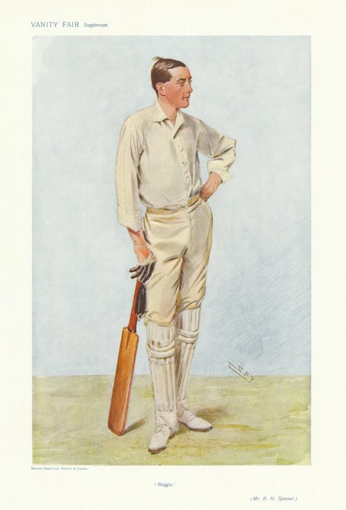 Cricketer trading card: Spooner