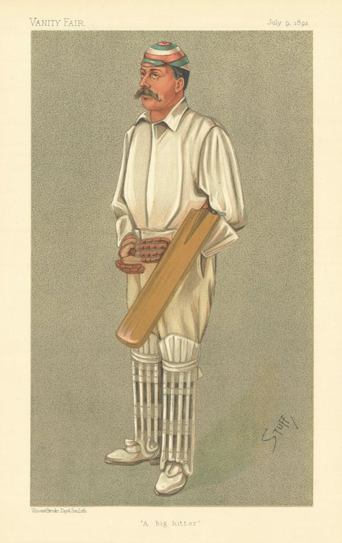 Cricketer trading card: Stoddart