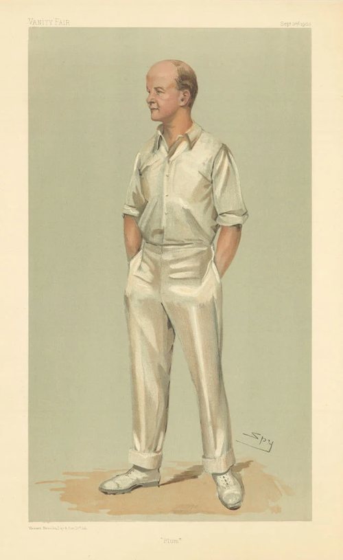 Cricketer trading card: Warner