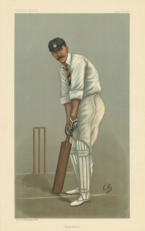 Cricketer trading card: Wynyard
