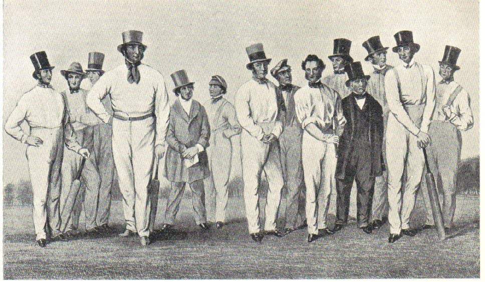 A county cricket team of the 1890s